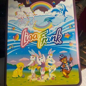 Lisa Frank Stationary Tin